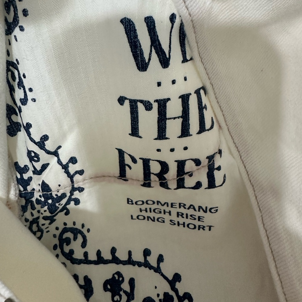 Free People White Jean Shorts - Picture 14 of 15